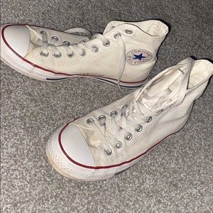White high top converse